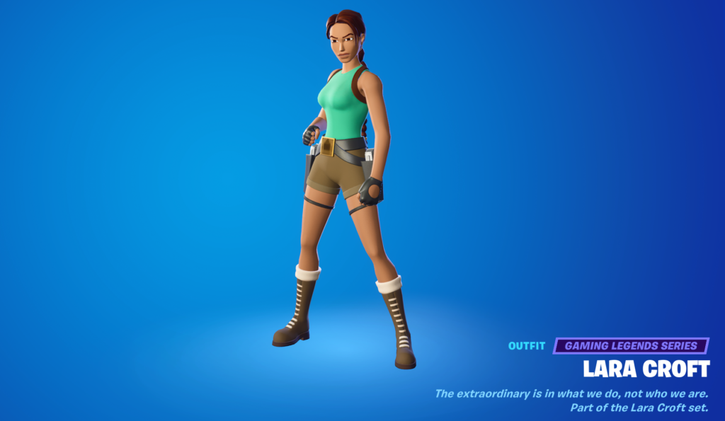 Fortnite Lara Croft Skin