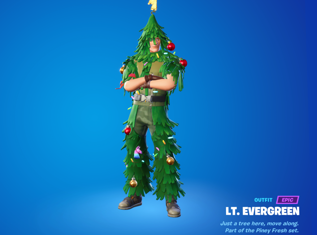 Fortnite Lt Evergreen Skin