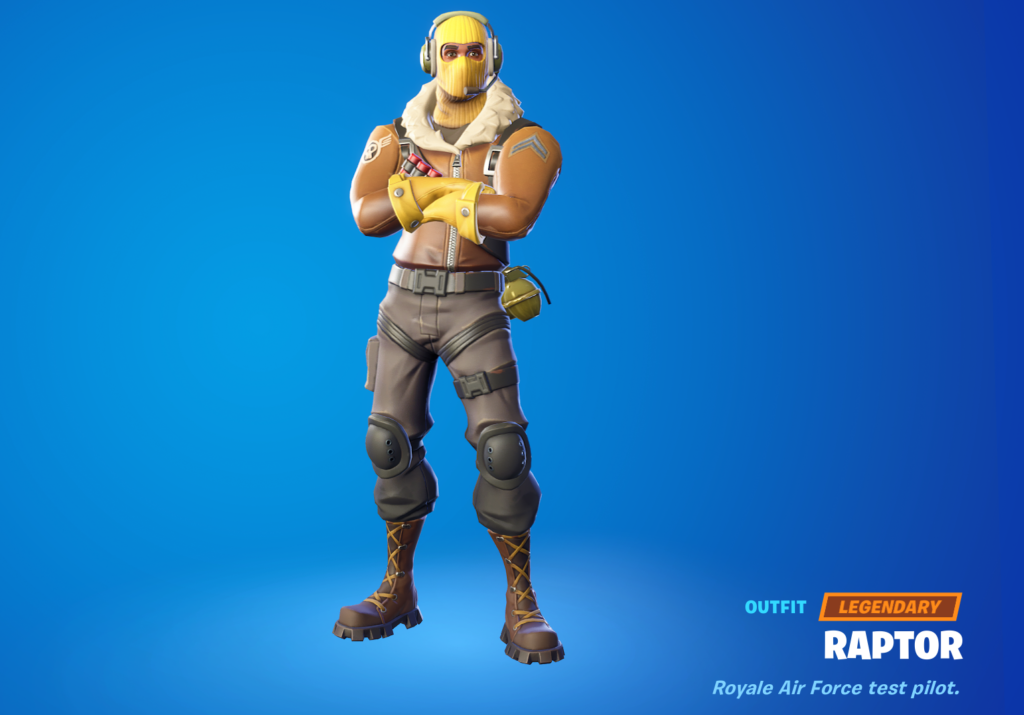 Fortnite Raptor Skin