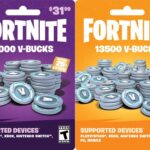 Fortnite V-Bucks Gift Cards