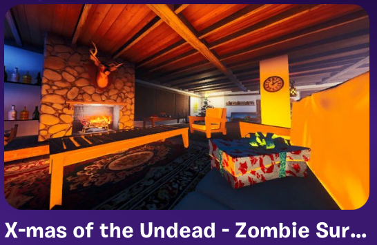 Fortnite Xmas of the Undead Zombie Survival 9300-2622-9913